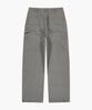 ERRORS EXCEPTED Dp663Gr Double Knee Carpenter Pants (Grey)