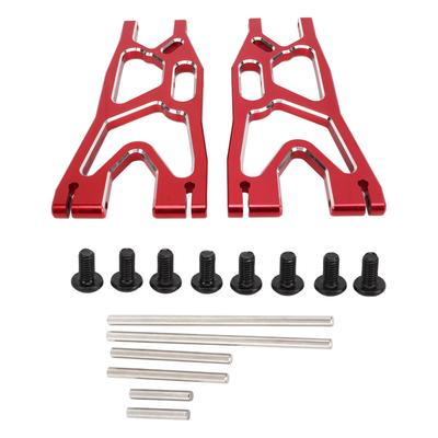 RC Front Rear Lower Suspension Arm Aluminum Alloy Replacement Lower Suspension Arm Parts for Traxxas X MAXX 1 5 RC Car