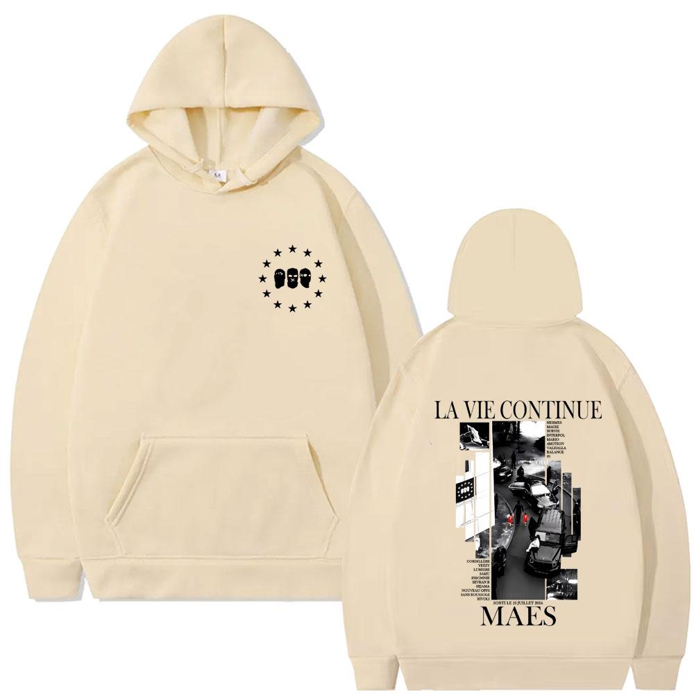 Continue Album Graphic Hoodie Men Women Hip Hop Fashion Pop Music Streetwear Men's Casual Pullover Hoodies