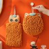 Chenille Hand Towel Kitchen Bathroom Cute Hand Wipe Ball Household Hangable Quick Drying Soft Absorbent Microfiber Towel