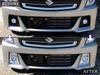 BRIGHTZ Chrome Fog Light Covers for Wagon R Stingray Compatible with 55 Wagon R Stingray Part Number 26787 MH35S/MH55S [FOG-COV-237] MH, MH35, MH55,