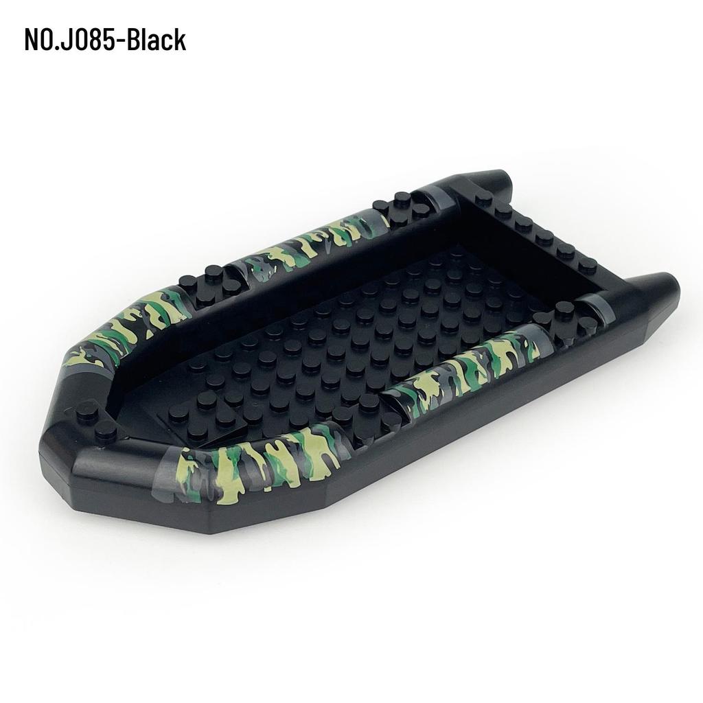 Inflatable Boat Building Blocks: X009 Assault, X003 Patrol, J089CD Military Accessories