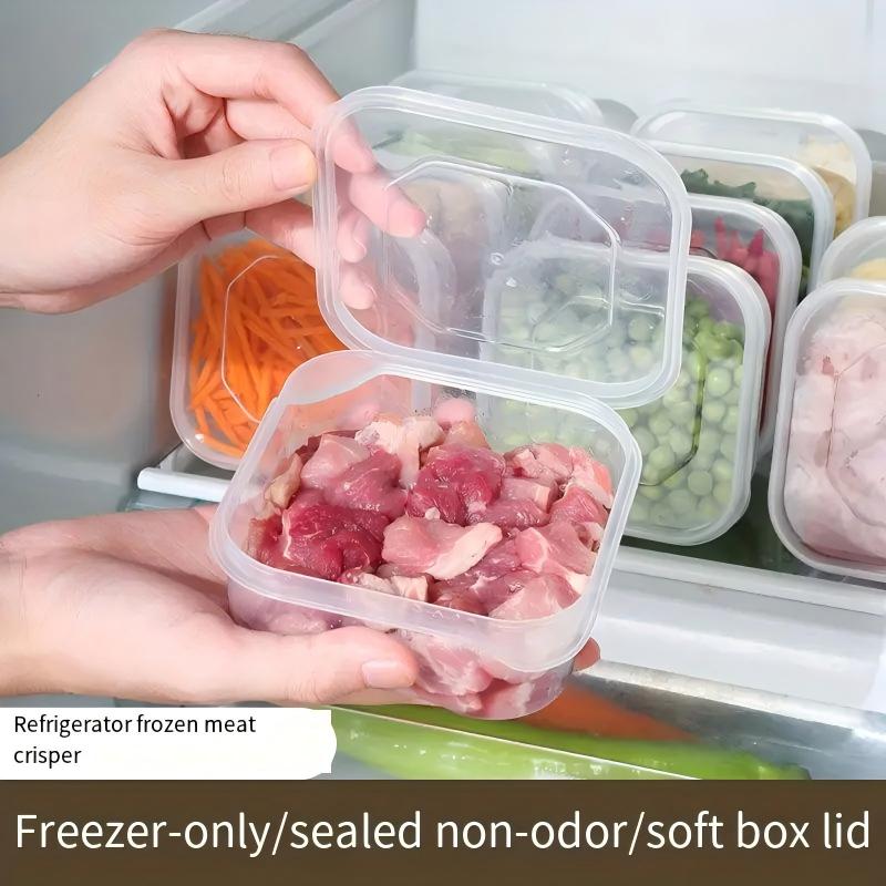 Xiaomi 5pcs Multi-functional Transparent Storage Boxes with Lids Thickened PVC Storage Bins for Home Sundries Kitchen Organization