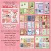 Food-Themed Sticker Book, Creative Miniature Scene Collection, Fun Stress-Relief Daily Materials, Journal Sticker Book