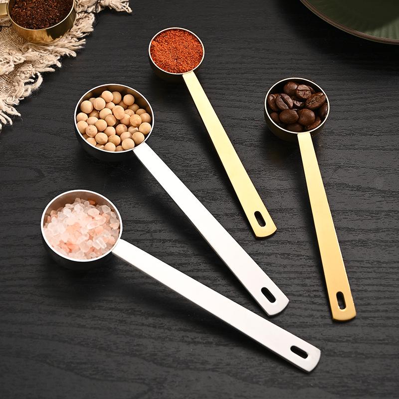304 Stainless Steel Coffee & Baking Measuring Spoons - 5ml, 15ml, 30ml