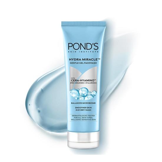 POND S Hydra Light увлажняющий гель для умывания с гиалуроновой кислотой для увлажнения и сияния кожи 100 г