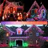 3.5M 105LED IJspegel String Feestverlichting Buiten Oranje+Paars Guirlande Voor Halloween Nieuwjaarsfeest Bruiloft Tuin Terras Decoratie