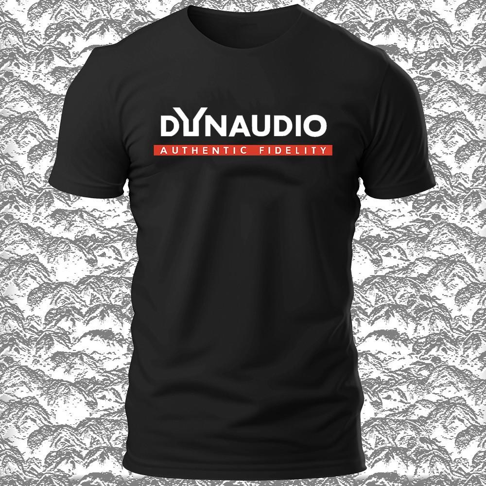 

Мужская футболка с логотипом Dynaudio Sounds Speaker, смешная, размеры S-5XL, сделано в США, унисекс L