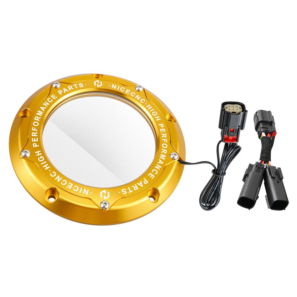 For Harley Street Glide Road Glide /Special Clutch Derby Cover LED Strip Light For Harley Road King Electra Glide Ultra Limited