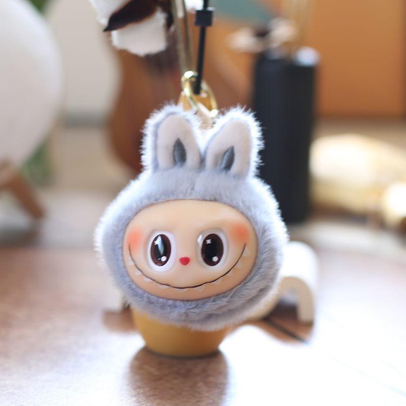 Plush With Keychain Pp Cotton Fill Bag Decor For Children Youth Gift