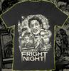 Fright Night Retro 80s Vampire Horror Movie Graphic T-Shirt Men Women Monochrome Art Casual Str