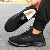 Men Winter Casual Shoes Comfortable Fashion Men's Fleece Versatile Warm Anti Slip Durable Outsole Free Warm Protection for Cold Weather Conditions