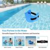 EVA Swimming Buoyancy Training Belt Waterproof Quick Drying Adjustable Strap Comfort Fit for Kids Adults Pool Swimming