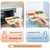 ZISIZ Biodegradable Disposable Paper Meal Box