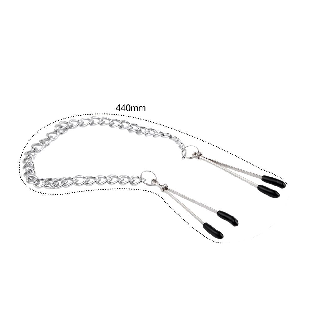 Women Adult Sex Toy Rings Jingle Bell Tassel Breast Nipple Clamps Clips Men Game