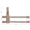Universal Drop Leg Holster Thigh Platform Tactical MOLLE Holster for Glock Hunting Paintball Panel Izable Fit Molle Strap