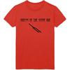 Queens Of The Stone Age Deaf Songs T-shirt Rossa