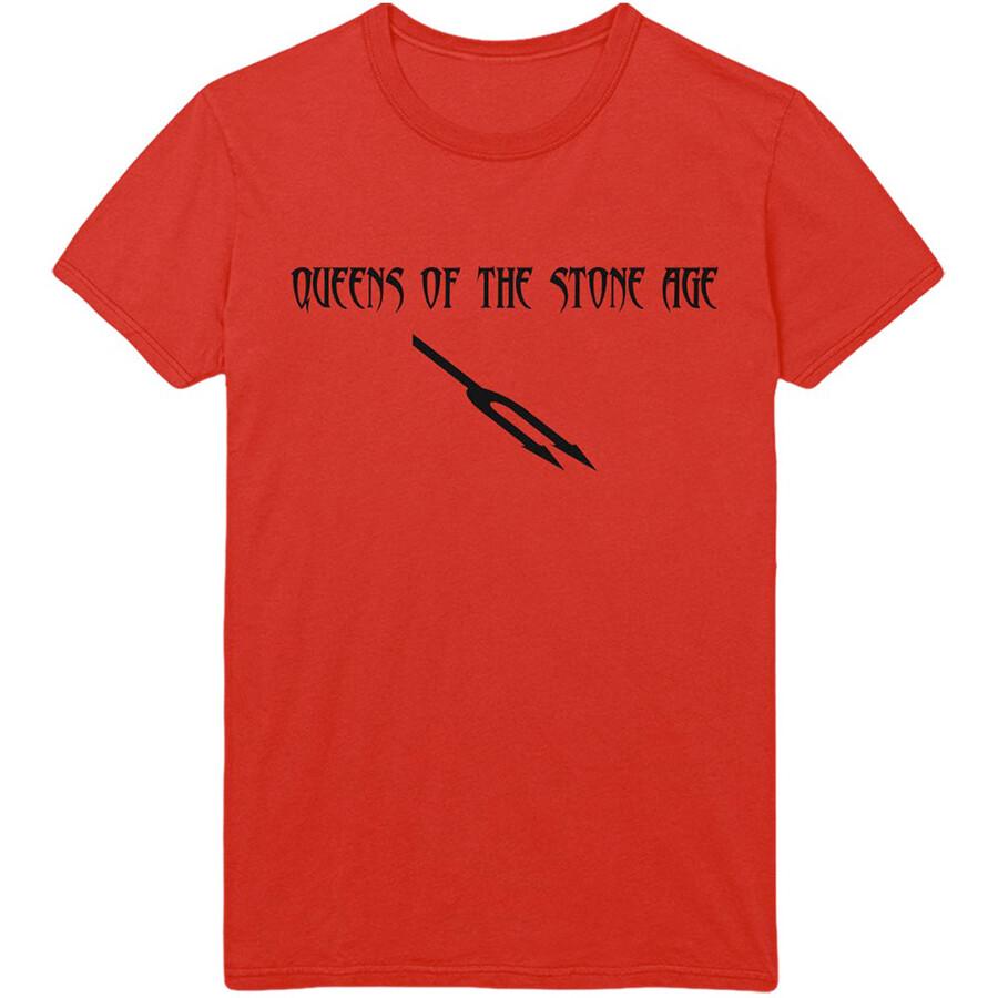 Queens Of The Stone Age Deaf Songs T-shirt Rossa