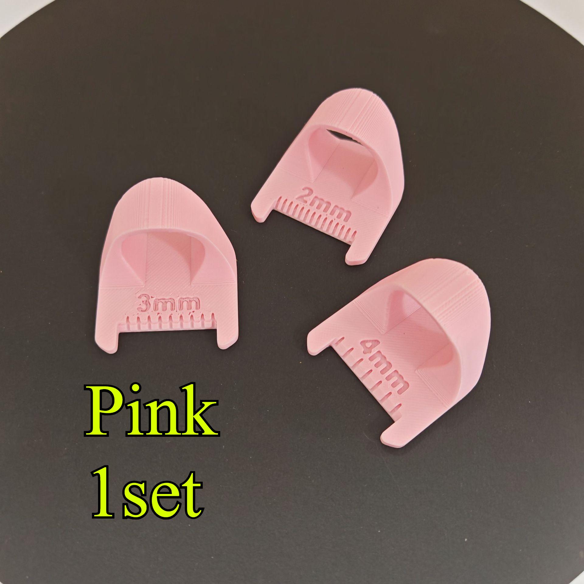 

DIY Ручные швейные приспособления Защитник для пальцев Домашний швейный край Швейные трафареты Аксессуары Практичные помощники розовый