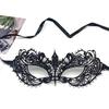 Costume Party Hollow Lace Mask With Water Diamond Decoration Halloween For