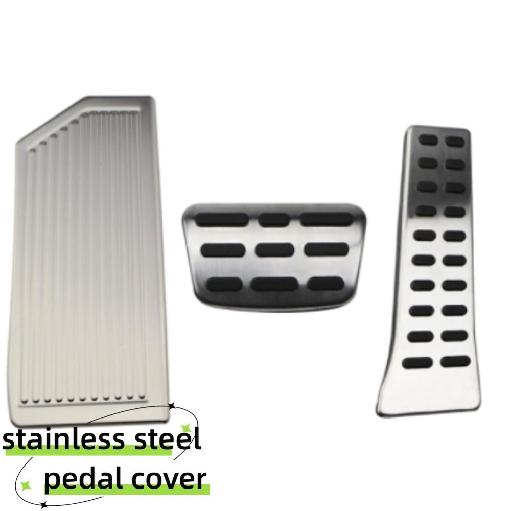 For Hyundai Tucson 2015 2016 2017 2018 2019 2020 No Drilling Stainless Steel Left Foot Rest Pedal Cover Non-Slip Pad Accessories
