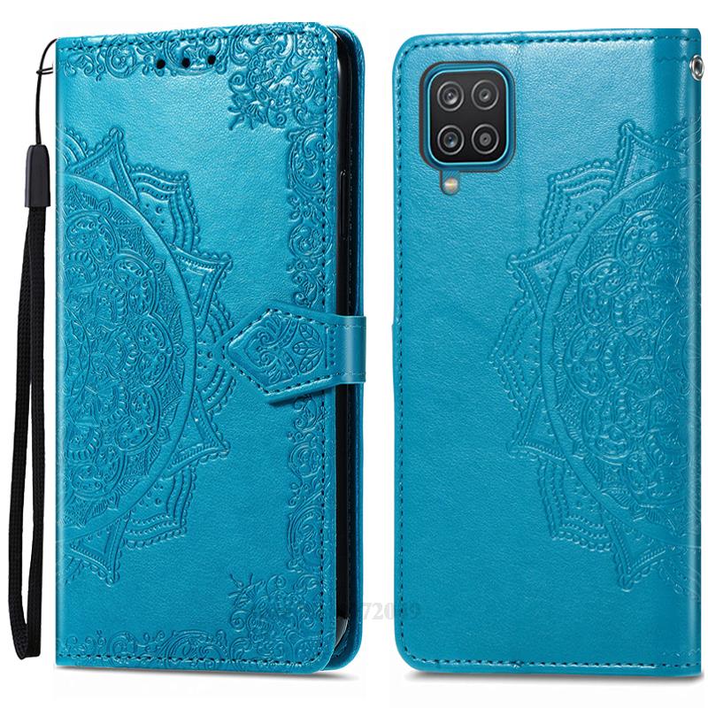 SamsungA12 Case For Samsung Galaxy A12 Wallet Leather Flip Phone Case For Samsung A12 A 12 Case Protective Cover Coque Fundas