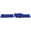 Watch Strap - MY-MONTRE - Casio Style - Blue - 18/16 Mm - Resin, Silver Buckle 205 Mm