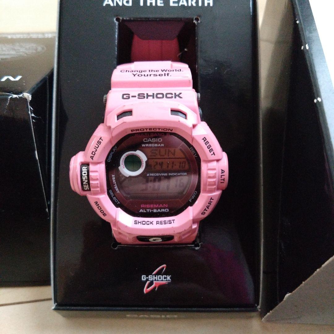 

[USED] G-SHOCK RISEMAN Pink 2010 Model