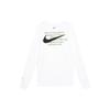 Nike Sportswear Swoosh LS Tee US Edition Round Neck Long Sleeves White Men's CK2259-100