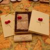 Uitnodigingsenvelop Cadeaubox Souvenir Retro Envelop Romantische Bloemen Decoratie Kantoorartikel Kaart Briefpapier Verpakking Houder