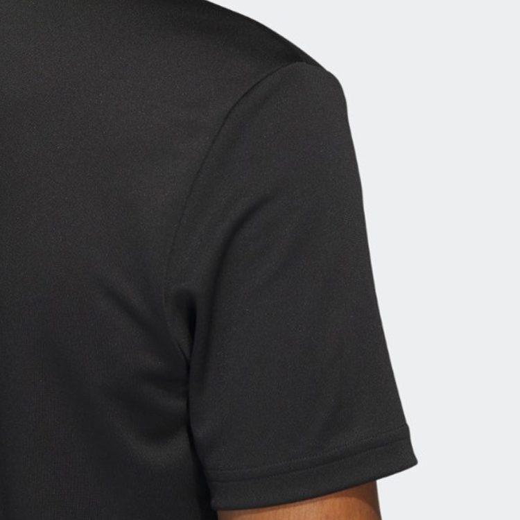 adidas Polo Shirts Men's Black Polo Collar Moderate Straight Fit IA5446