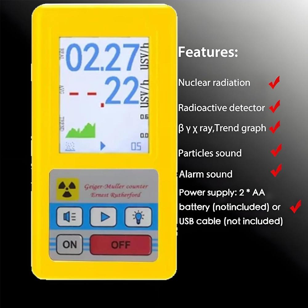 BR-6 Geigerův počítač, detektor jaderného záření, osobní dozimetr, rentgenový beta-gama detektor, LCD radioaktivní tester, mramorový nástroj