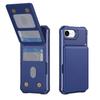 Peněženka Držák na karty RFID Blokování Magnetický stojánek Pouzdro na telefon pro iPhone 16E 16 Plus 15 Pro Max 14 13 mini 12