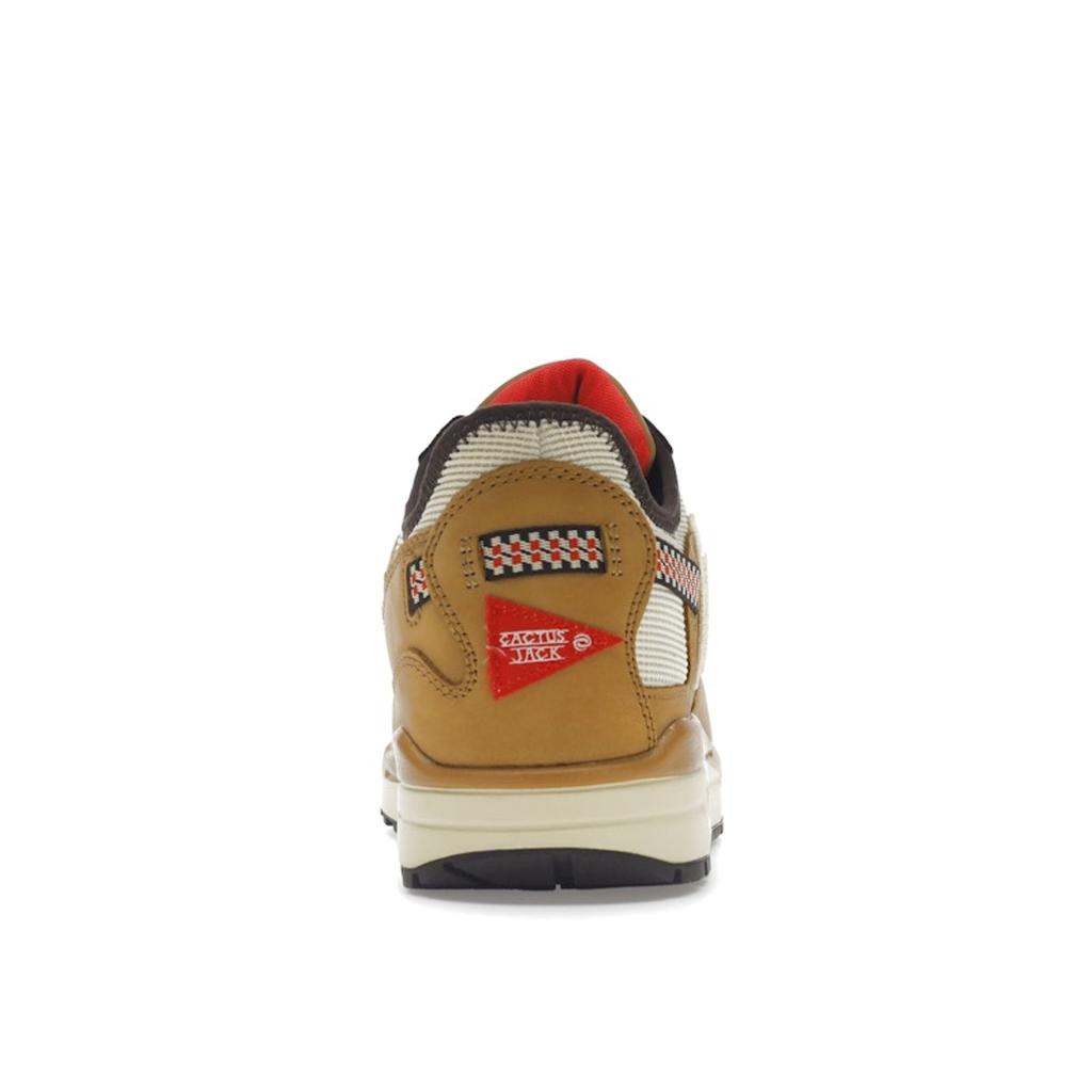Nike Travis Scott X Air Max 1 Wheat Unisex Sneakers Tan Lemon-Drop Baroque-Brown DO9392-701