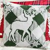 Christmas Throw Pillow Cover Winter Holiday Pillowcase for Sofa Decoration /
