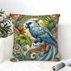 Elegant Swan And Bird Animal Prints Pillow Case Linen Pillow Case Sofa Home Decor Cushion Cover Cushion Cove