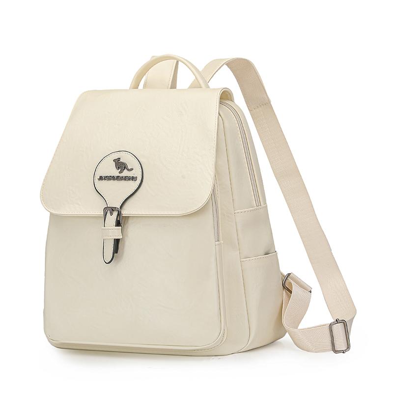PU Backpack Large Capacity Student Schoolbag Outdoor Travel Backpack