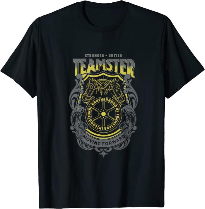 Teamster Union Pride & Worker Solidarity Classic Tee T-Shirt 3XL