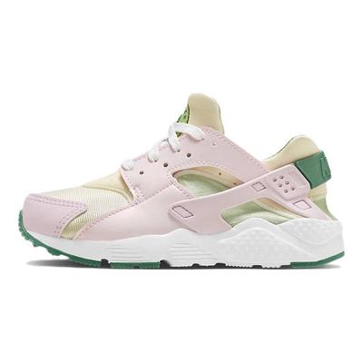 Huarache Run SE Retro Low Top Kids Running Shoes Kids Sneaker Pink Green DQ0518-600