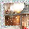 Christmas Candy Border Decorative Sticker Winter Snowflake Christmas Tree Poster Border Stickers Christmas Bells Self-Adhesive