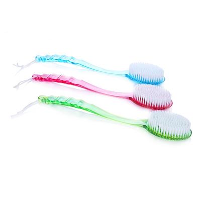 1 cepillo corporal para ducha y baño, cepillo para frotar con mango largo, cepillo de baño, masaje de piel, limpiador de masaje, baño, ducha, cuidado de la salud