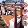 Stainless Steel Pigeon Spikes Bird Repeller Deterrent Traps Anti-bird Repellent Pest Control Garden Balcony Thorn Nail Kit