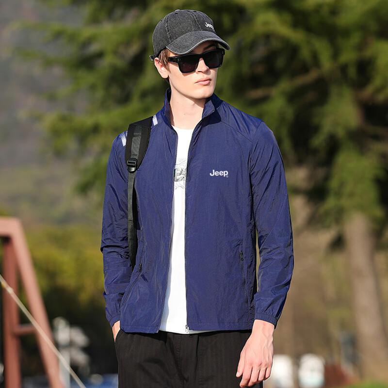 JEEP Men's Lightweight Summer Sun Protection Jacket