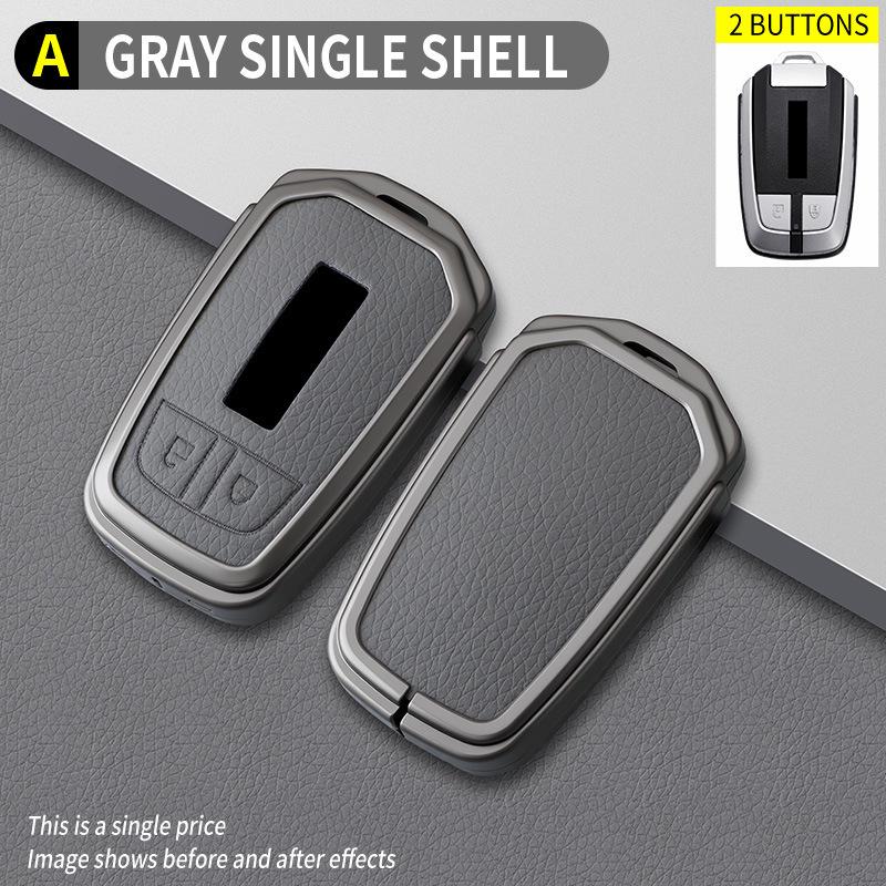 Isuzu D-Max and mu-X Premium Metal Key Cover for Lingtuo Ruimai Pickup – Men's High-End Car Shell Buckle