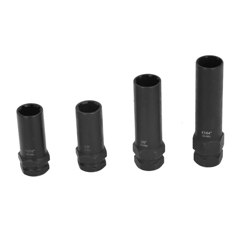 Economical Tire Nut Removal Tool Chromoly Steel Wrenches For 5/8 to 45/64 Inch Nut Easy Portability and Quick Emergency Repairs