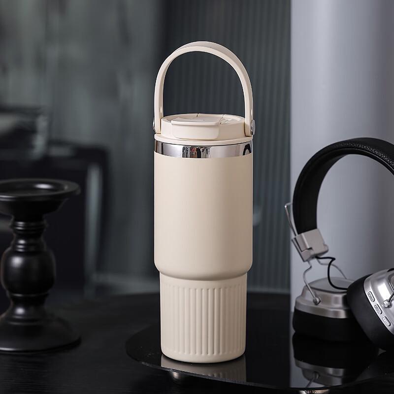 

OLOEY 316 SS Portable Insulated Straw Mug