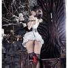 Little Devil Cosplay Sexy Devil Witch Vampire Witch Demon PU Leather Moe Maid Bodycon Cute Costume Disguise Performance Theater Ghost Halloween