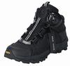[HEAT VOICE] Airsoft Trekking Shoes/Combat Boots, Sizes 24.5-27.5cm (equivalent To Japanese Sizes 25-28cm), Black, with Lace-Free Reel Function, Ankle