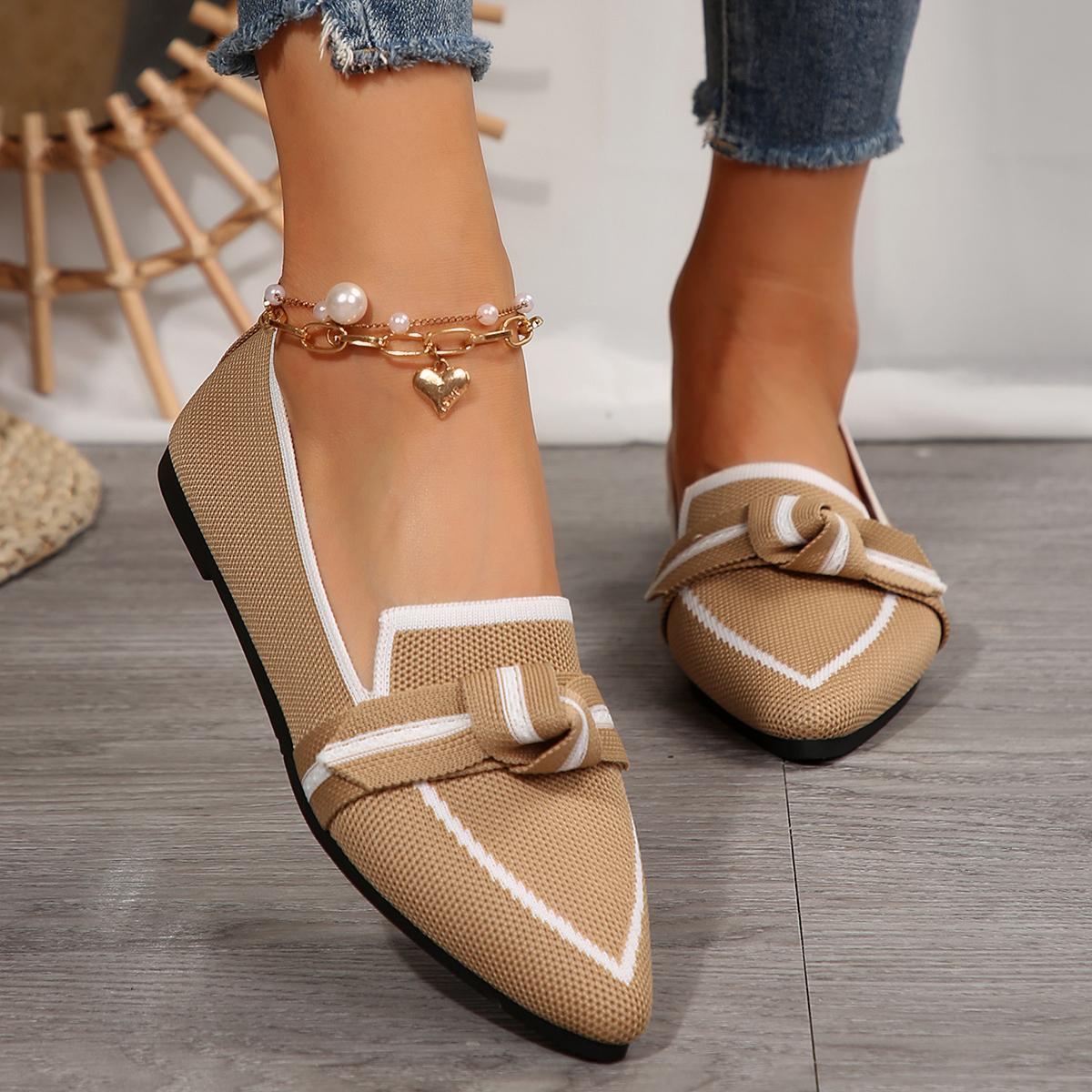 

2025 летние высококачественные фиолетовые женские туфли ленивые повседневные удобные туфли на плоской подошве женские туфли большие легкие вязаные туфли 43 хаки