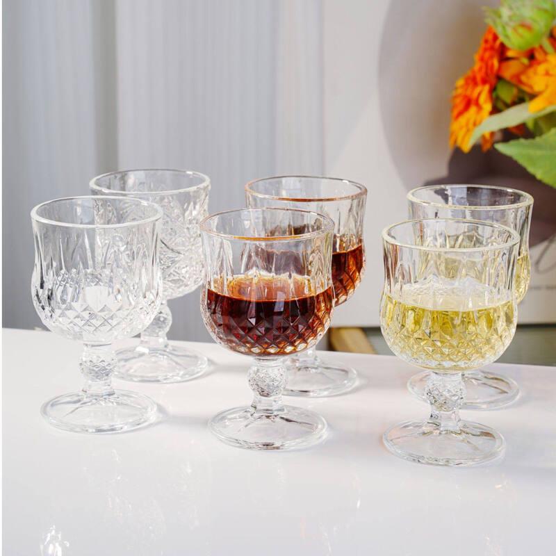 

ZISIZ Diamond Wine & Beverage Glass
